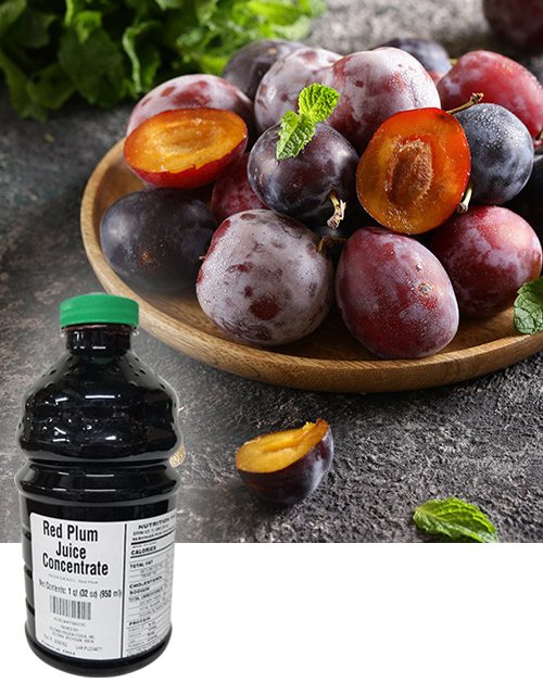 Coloma Frozen Red Plums Concentrate bottle
