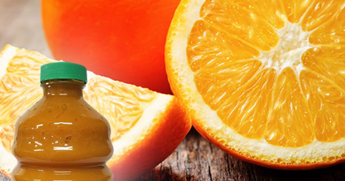 concentrated orange juice