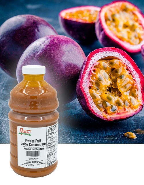 CFF Bottle Fruit Background Passion Fruit