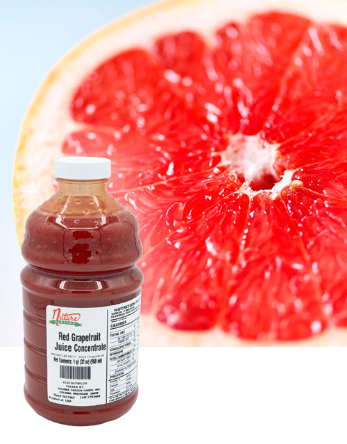 CFF Bottle Fruit Background Red Grapefruit