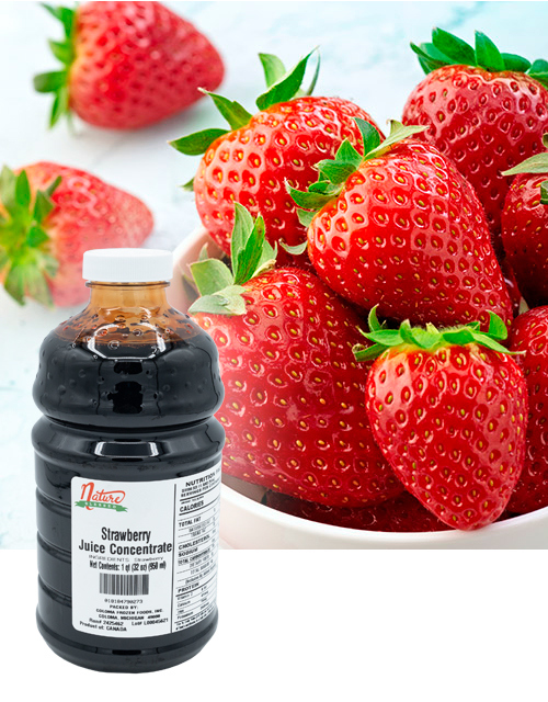 CFF Bottle Fruit Background Strawberry