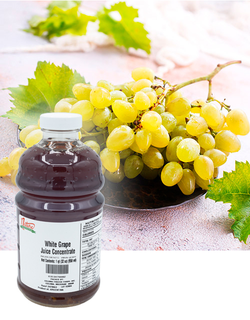 CFF Bottle Fruit Background White Grape