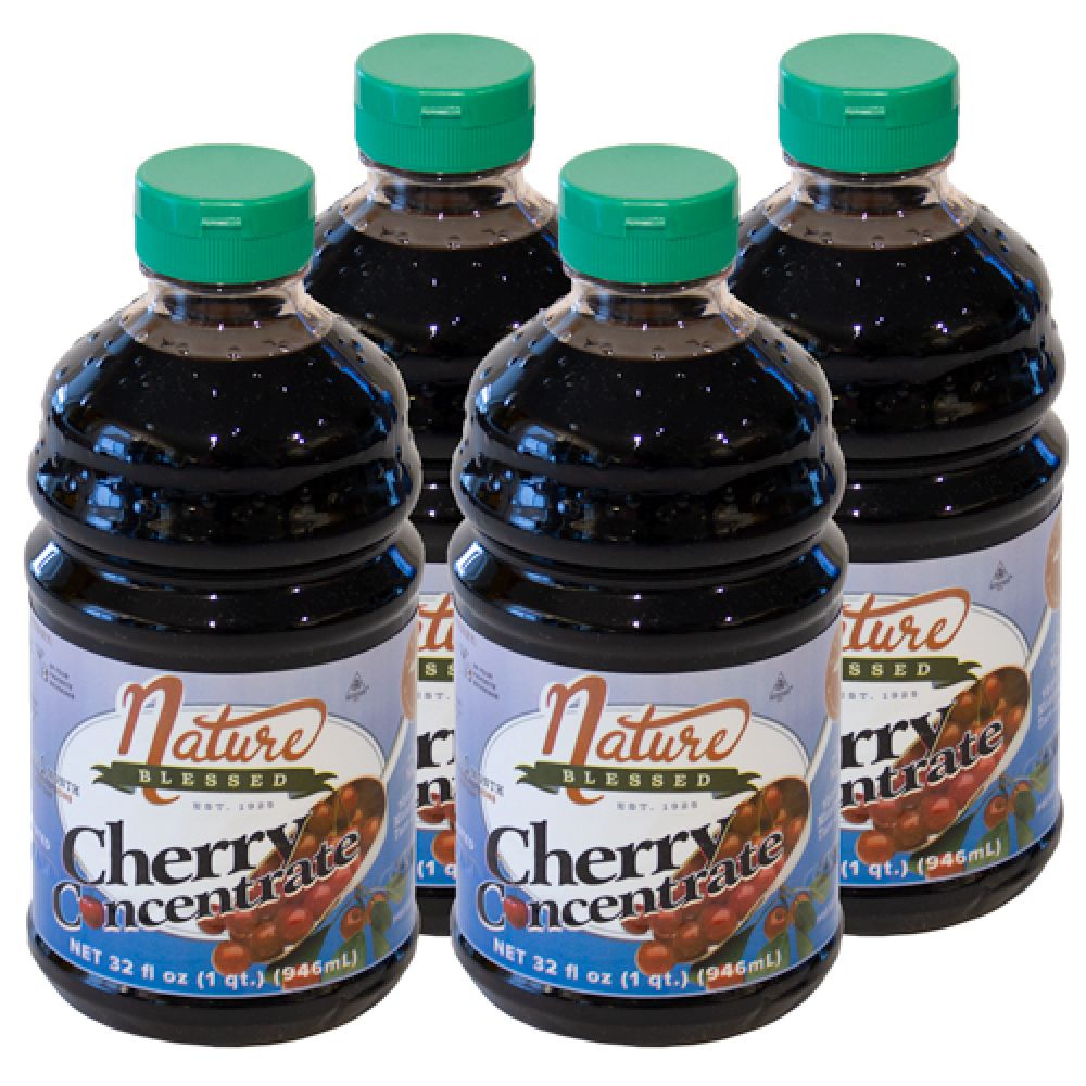 Tart Cherry Juice Concentrate, 4-Quarts | Nature Blessed