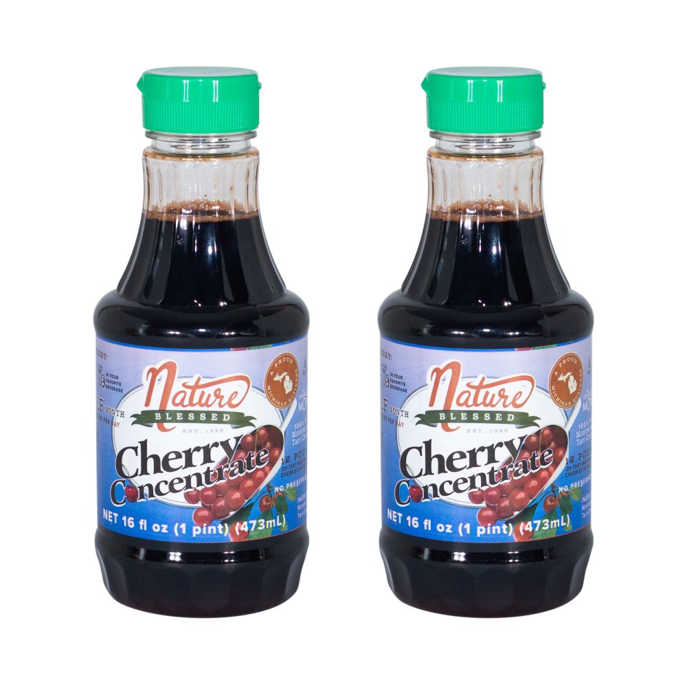 Tart Cherry Juice Concentrate 2pack pints Nature Blessed